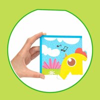 3D puzzel Lisciani 4 Onderdelen 22 x 23 x 1 cm (6 Stuks) dieren 6