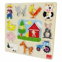 Houten Kinderpuzzel Goula 53025 (12 pcs) 2