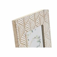 Fotolijsten DKD Home Decor 22,5 x 2 x 28 cm Kristal Bruin Wit Mangohout Stads 2