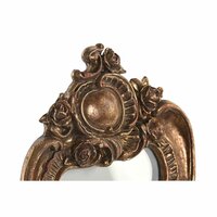 Fotolijsten DKD Home Decor 15 x 2 x 25 cm Gouden Hars 2