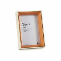 Fotolijsten Kristal Bruin Wit Hout MDF (12 x 17 x 3 cm) (6 Stuks) 2