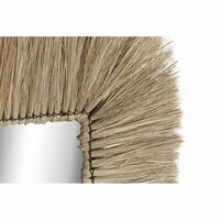 Wandspiegel DKD Home Decor Kristal Natuurlijk Jute (55 x 3 x 55 cm) 3