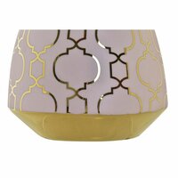 Vaas DKD Home Decor Porselein Roze Gouden Orientaals Verchroomd 16 x 16 x 18 cm 3