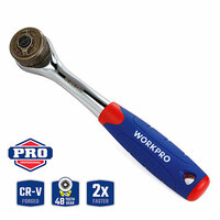 Ratelsleutel Workpro Double Drive 3/8&quot; 8