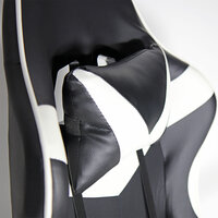 Gaming stoel EDM Wit Zwart 8