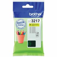Originele inktcartridge Brother LC3217 Geel (5 Stuks) 2