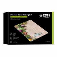 Keukenweegschaal EDM Bruin 5 kg 14 x 19.5 cm 4