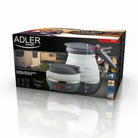 Waterkoker Adler AD 1279 Wit Zwart Plastic 750 W 0,6 L 7