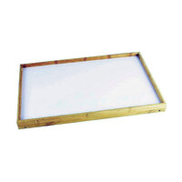 Opvouwbaar dienblad voor bed Hout Wit (50 x 30 x 22 cm) 3