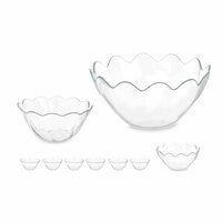 Kommenset Hasir Transparant Glas (2 Stuks) 5