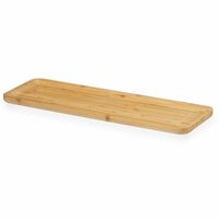 Snackdienblad Bruin Bamboe 46 x 1,6 x 15 cm Aperitief (12 Stuks) 2