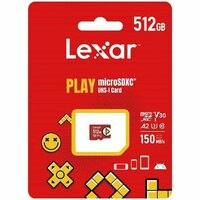 Micro SD kaart Lexar LMSPLAY512G-BNNNG 512 GB 3