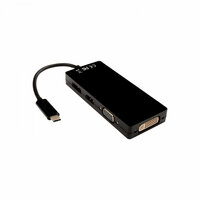 USB-HUB V7 V7UC-DPHDVGADVI-BLK 2