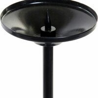 Kaarshouder DKD Home Decor 8424001723041 Kristal Blauw Metaal 13 x 13 x 25 cm 3