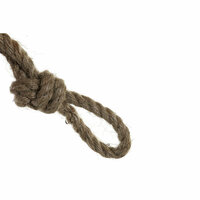 Kaarshouder DKD Home Decor Bruin Zwart Metaal Kristal Touw (22 x 22 x 43 cm) 4