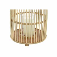 Kaarshouder DKD Home Decor Kristal Bamboe (25 x 25 x 56 cm) 2