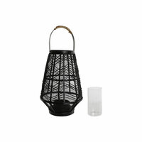 Kaarshouder Home ESPRIT Zwart Metaal 27,5 x 27,5 x 40 cm 5