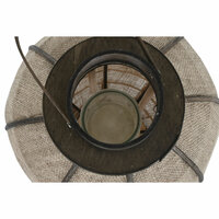 Kaarshouder Home ESPRIT Natuurlijk Jute Bamboe 33 x 33 x 61,5 cm 3
