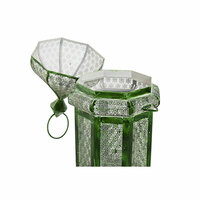 Lantaarns Home ESPRIT Groen Metaal Orientaals 23 x 23 x 57 cm (2 Onderdelen) 2