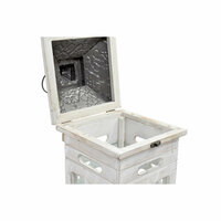 Straatlantaarn Home ESPRIT Natuurlijk Kristal Spar Arabisch 26,5 x 26,5 x 65 cm (2 Onderdelen) 3