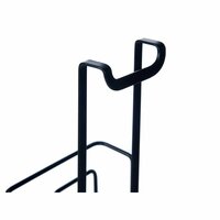 Standaard voor keukengerei Deksel Braadpan Zwart Ijzer 27 x 37 x 9 cm (6 Stuks) 4