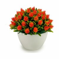 Decoratieve plant Blommor Plastic 14 x 12,5 x 14 cm (12 Stuks) 3