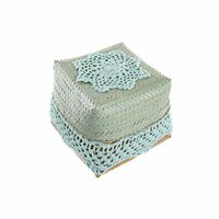 Mandenset DKD Home Decor Katoen Bamboe (22 x 27 x 27 cm) 3