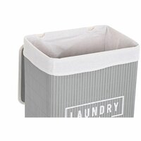 Mandenset DKD Home Decor Donker grijs Bamboe 40 x 30 x 46 cm (5 Onderdelen) (6 Onderdelen) 3