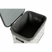 Mandenset DKD Home Decor Wit Grijs Bamboe Hout MDF Sterren 51 x 35 x 33 cm 3