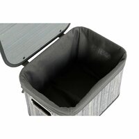 Mandenset DKD Home Decor Wit Grijs Bamboe Hout MDF 51 x 35 x 33 cm 3