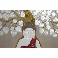 Wanddecoratie DKD Home Decor Beige Gouden 70 x 4 x 100 cm 2