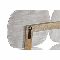 Wanddecoratie Home ESPRIT Wit Modern Verouderde afwerking 89 x 2,5 x 89 cm 4