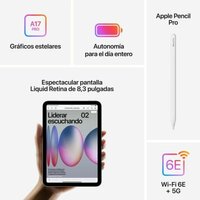 Tablet Apple iPad Mini 2024 8,3&quot; 256 GB Gouden 7