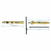 Parasol Geel 180 cm UPF 50+ 3