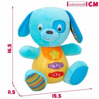 Knuffel met Geluid Winfun Hond 15,5 x 16,5 x 11,5 cm (6 Stuks) 7
