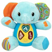 Knuffel met Geluid Winfun Olifant 17 x 17,5 x 10 cm (6 Stuks) 2