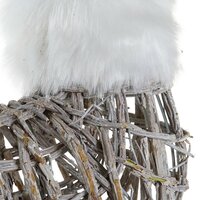 Kerstversiering DKD Home Decor Wit Rendier 33 x 14 x 60 cm 3