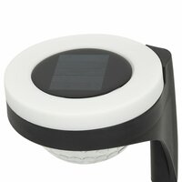 Set tuinverlichting op zonne-energie Aktive 2 Onderdelen Polypropyleen 11 x 49 x 12 cm (4 Stuks) 4