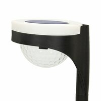 Set tuinverlichting op zonne-energie Aktive 2 Onderdelen Polypropyleen 11 x 49 x 12 cm (4 Stuks) 7