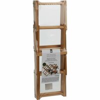 Flessenrek Excellent Houseware 784230710 Bamboe 54,5 x 16,5 x 36,5 cm 2