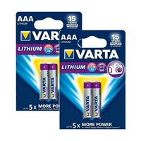 Batterijen Varta Ultra Lithium (4 Onderdelen) 2