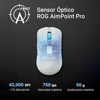 Draadloze optische muis Asus Wit 6