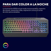 Toetsenbord Trust 24998 Zwart 7