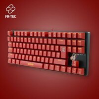 Toetsenbord en muis FR-TEC OP4001 QWERTY Bordeaux 4