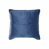 Kussen DKD Home Decor Blauw Wit Vierkant Blommor Neoklassiek 45 x 10 x 45 cm 3