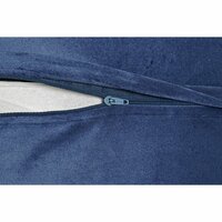 Kussen DKD Home Decor Blauw Wit Vierkant Blommor Neoklassiek 45 x 10 x 45 cm 4