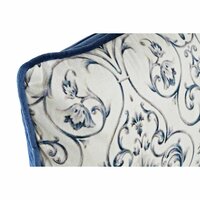 Kussen DKD Home Decor Blauw 50 x 10 x 30 cm Blommor 2