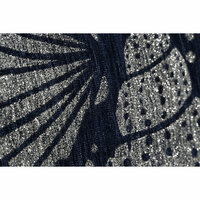 Kussen Home ESPRIT Zilverkleurig Marineblauw Mediterrane 45 x 15 x 45 cm 6