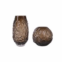 Vaas Home ESPRIT Donkerbruin Kristal Modern 21,5 x 21,5 x 19 cm 2