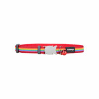 Kattenhalsband Red Dingo Rainbow 20-32 cm Multicolour 3